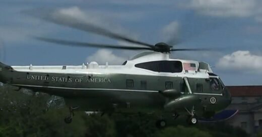 Trump’s Marine One helicopter faces second air traffic control security threat this month