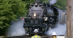 World's largest locomotive, Union Pacific's Big Boy, completes epic journey