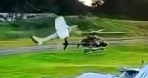 Video captures plane hitting Pennsylvania State Police helicopter in midair