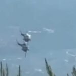 Video captures midair collision of Greek firefighting helicopters