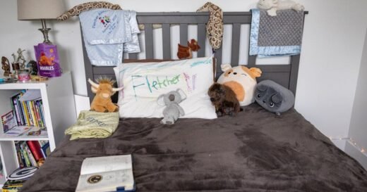 Another child’s room now a silent memorial to the toll of school shootings