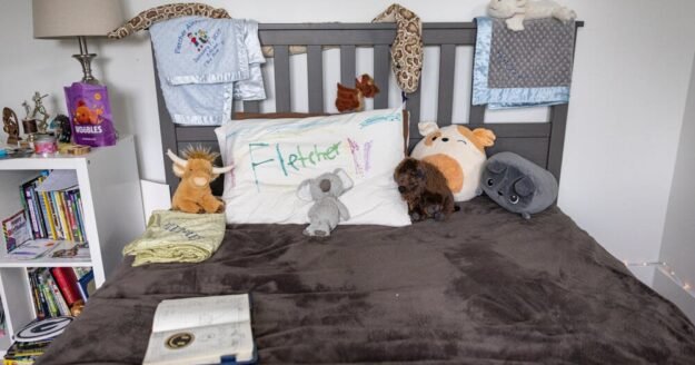 Another child’s room now a silent memorial to the toll of school shootings