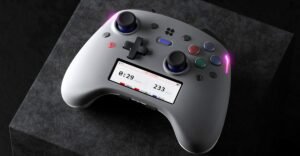 Genki’s new customizable controller has a big screen and adjustable buttons