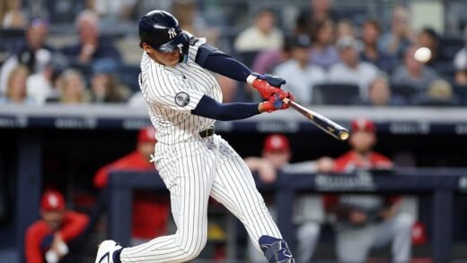 George Lombard Jr. hits home run in major league debut for Yankees