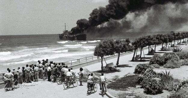 Gun-running ship sunk by Israeli military in 1948 located intact 1,650 feet underwater