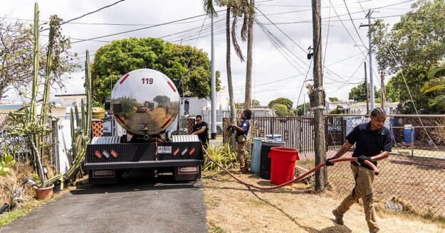 Puerto Rico to begin water rationing amid shortages and record drought in San Juan