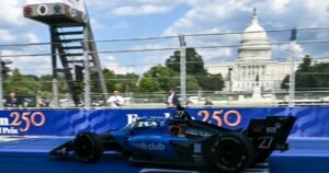 Kyle Kirkwood wins Freedom 250 Grand Prix IndyCar race in the streets of Washington, D.C., after Trump kicks off race