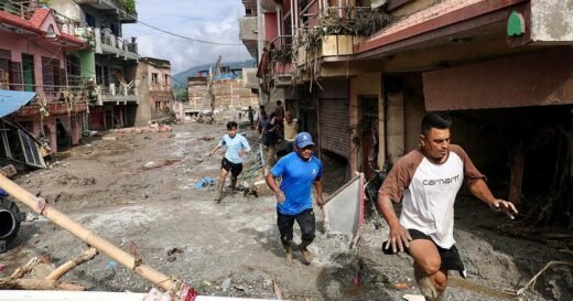 Hundreds missing, scores dead along Nepal, Tibet border following disastrous flash flooding and mud flow