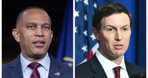 Jared Kushner and Democratic House leader Hakeem Jeffries met as midterm elections loom