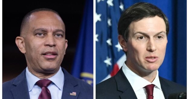Jared Kushner and Democratic House leader Hakeem Jeffries met as midterm elections loom