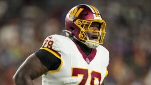 NFL news: Commanders’ Laremy Tunsil needs surgery on torn triceps, out indefinitely