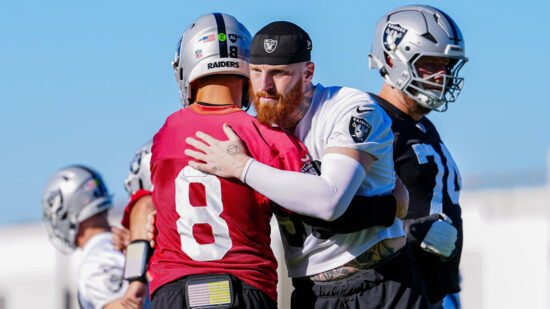 Raiders Suspend Kirk Cousins, Maxx Crosby From Team Drills After Practice Fight