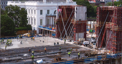 New details of plans for the Kennedy Center and White House ballroom include columns carved in Italy, plaza named for Trump