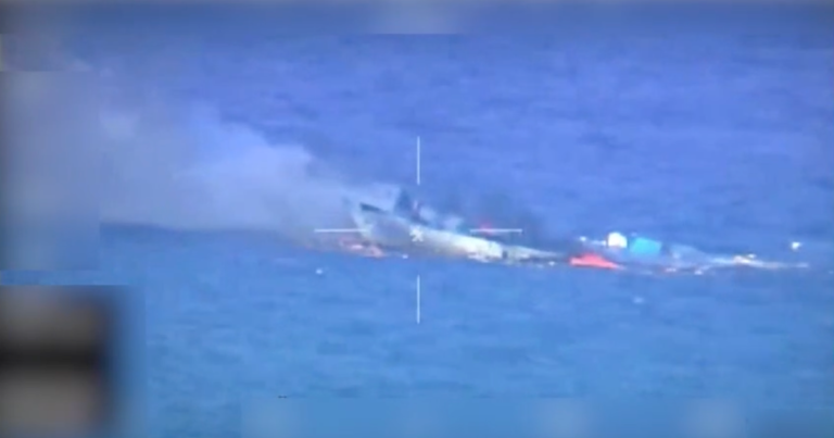 U.S. military takes out ship used as refueling station for alleged drug-trafficking boats