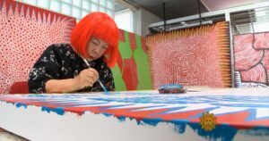 From the archives: Yayoi Kusama, the princess of polka dots