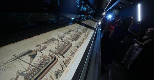 Bayeux Tapestry on display in London after nearly 1,000 years
