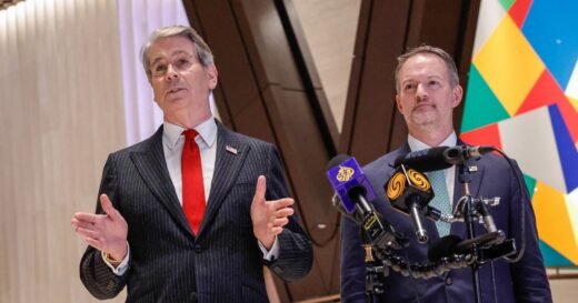 U.S. proposes exchanging AI safety alerts with China, Bessent says