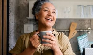 Woman 'feels great in late 50s' as 'scraggy neck is disappearing' with 55p-a-use buy