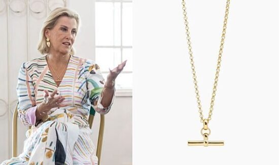 Shop Duchess Sophie’s ‘beautiful’ gold necklace with a surprisingly affordable price tag
