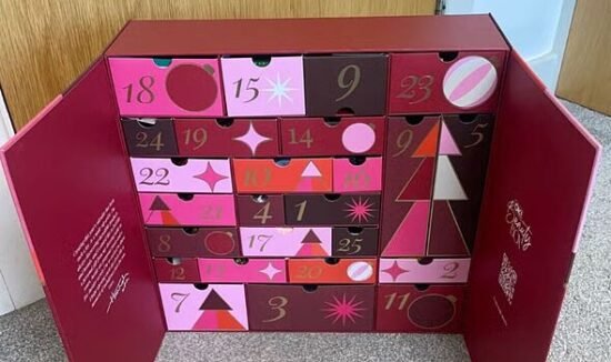 Beauty fan opens £98 advent calendar worth over £605 with £145 anti-ageing cream