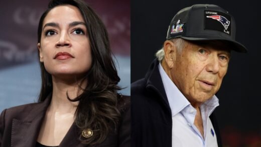 AOC Says Robert Kraft Lined Up Stadiums Against Macklemore
