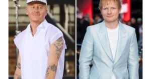 Ed Sheeran says situation in Gaza is “catastrophic and unjustifiable” at first concert since Macklemore was dropped from tour