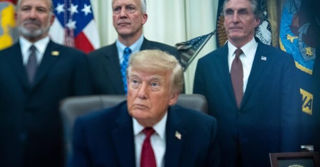 Trump unveils South Korean investment in pipeline in Alaska, site of a tight Senate race
