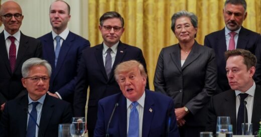Forum AI co-founder on Trump and AI executives signing "morally binding" voluntary controls