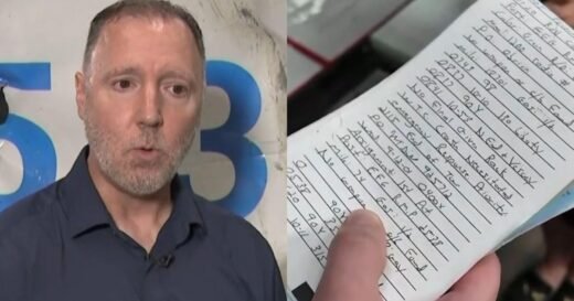 NYPD cop reads through his memo pad he had during 9/11 attacks, now a valued artifact