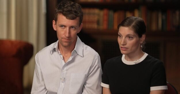 Dr. Rachel Danis joins husband Patrick Clancy for 60 Minutes interview
