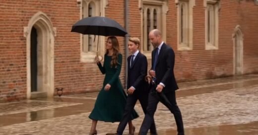 Prince George starts his first day at elite Eton College