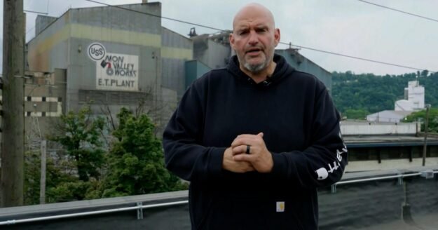 Watch: Democratic Sen. John Fetterman addresses GOP midterm convention in video