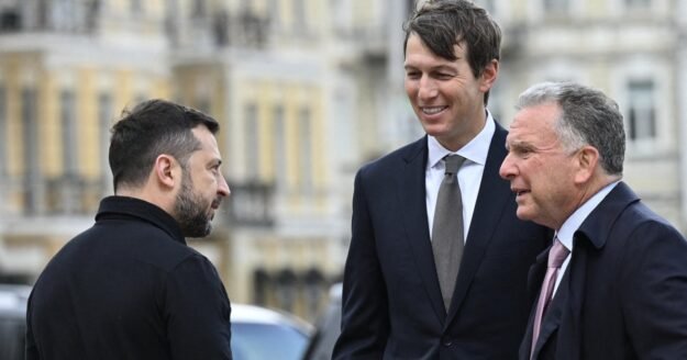 Trump envoys Witkoff and Kushner arrive in Ukraine after Putin talks in new push to end war