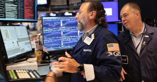 Tech stocks slump after AI execs call for industry slowdown