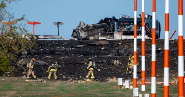 U.S. fighter jet crashes at American air base in Germany, injuring the pilot