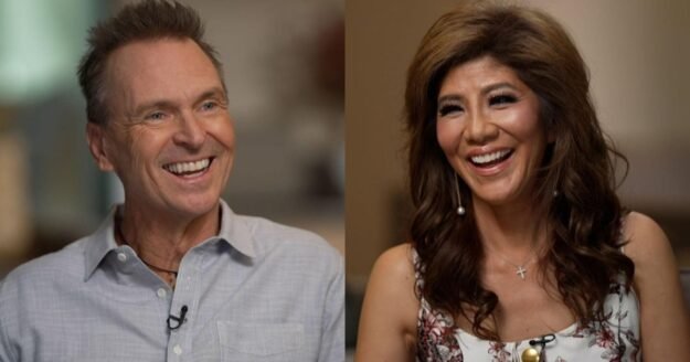 "Big Brother" host Julie Chen Moonves and "The Amazing Race" host Phil Keoghan | Between Us