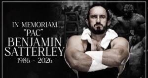 Benjamin Satterley, pro wrestler known as “Pac,” dies at age 40