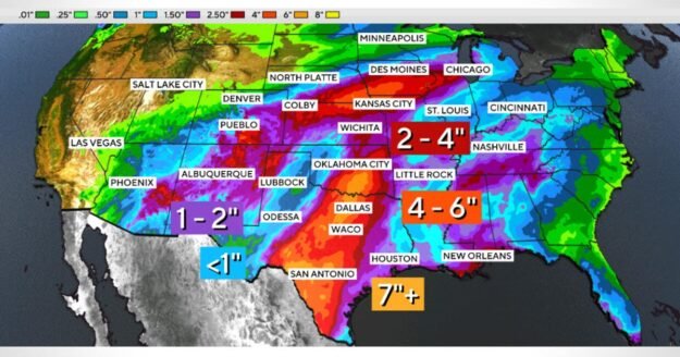 Tropical Storm Polo is expected to impact the U.S. after slamming into Mexico. See its path.