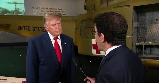 President Trump says he doesn’t think $5,000 dividend payments would need to be approved by Congress