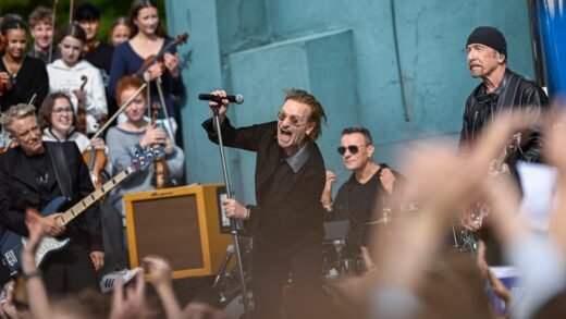 U2 Return to Dublin High School for Gig to Mark 50th Anniversary