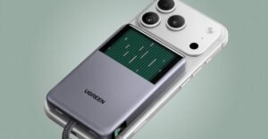 You can watch the coolant flow inside Ugreen’s liquid-cooled power bank