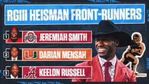 Heisman Rankings: Jeremiah Smith Overtakes Kamario Taylor On RGIII’s List