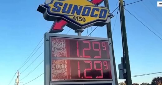 Neighboring Gas Stations Compete to Offer Lowest Prices