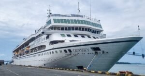 Cruise ship on global voyage leaves passengers stranded after cutting trip short