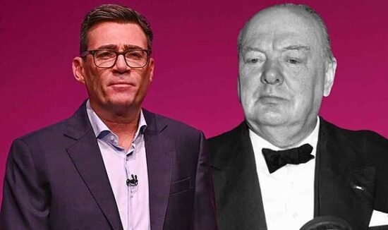 Max Hastings: 'Churchill's words in 1940 were courageous – Burnham should learn from them'