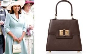 Carole Middleton’s handbag gets a chocolate brown makeover – shop the autumn must-have