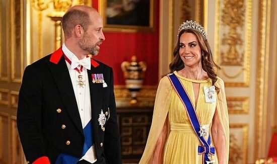 Princess Kate turns heads in glittering £100Million tiara at major royal event