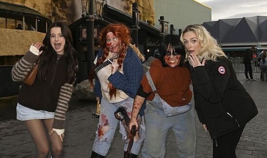 I joined Coronation Street stars for a horror-themed night out