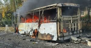 At least 30 people feared killed in Russian bus bombing in Ukraine