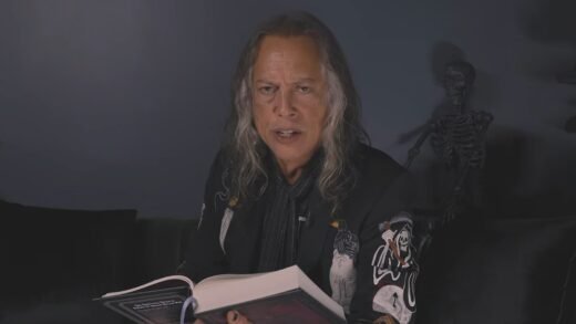 Metallica’s Kirk Hammett Reads Edgar Allen Poe’s ‘The Raven’